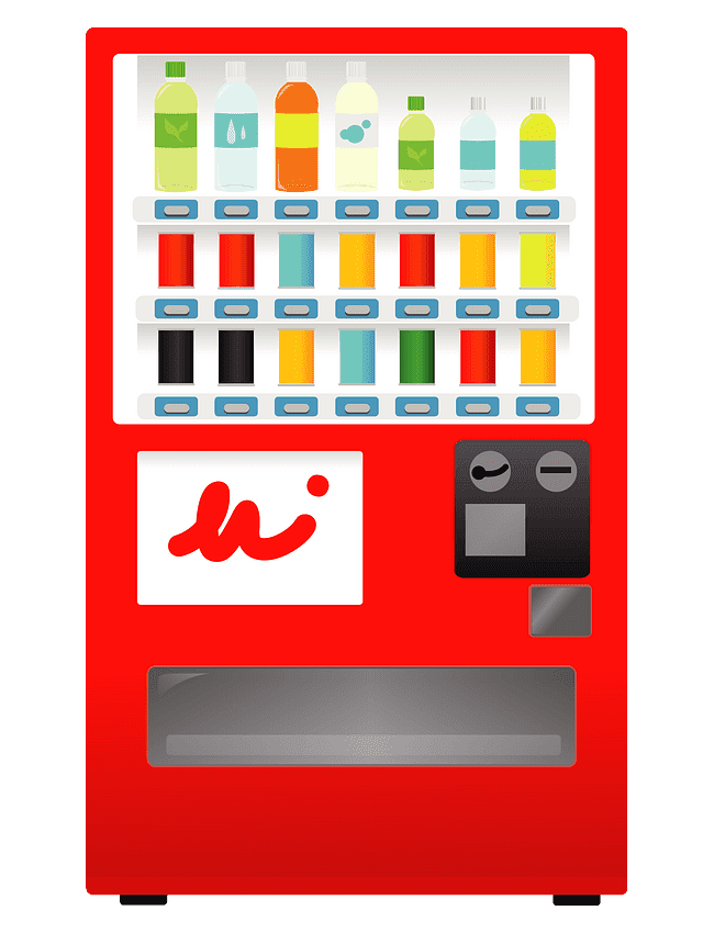 Vending Machine Clipart Transparent Image