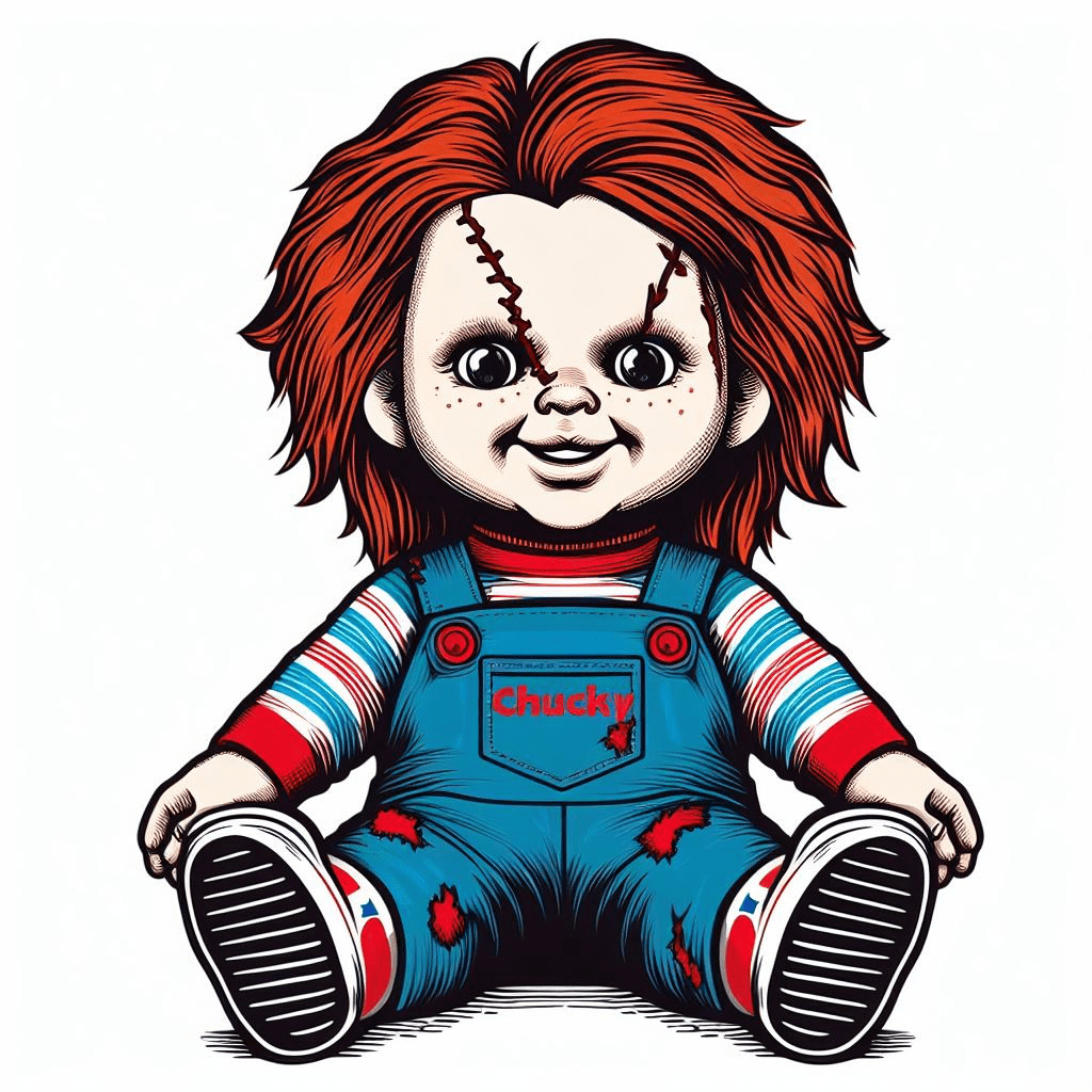Chucky Doll Clipart