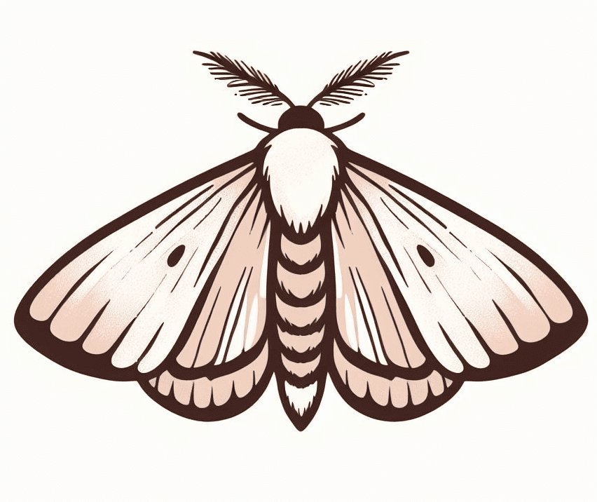 Clipart of Moth