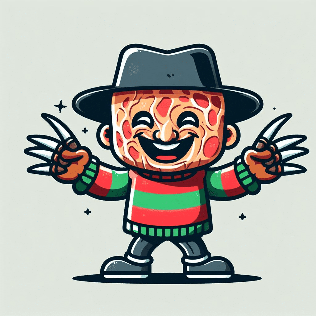 Cute Freddy Krueger Clipart