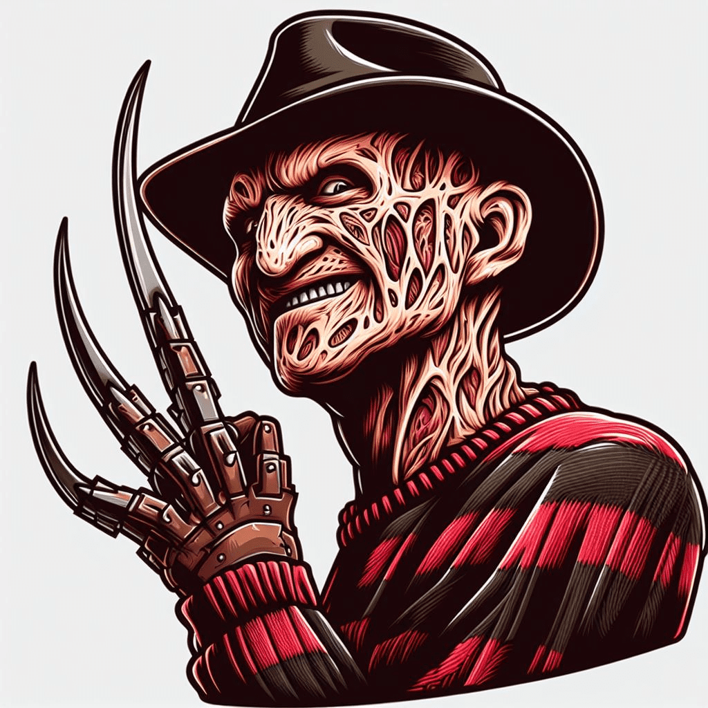 Evil Freddy Krueger Clipart