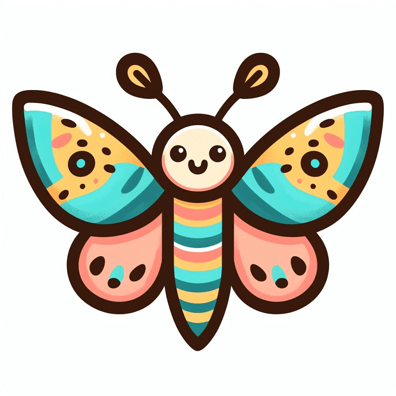 Moth Clipart Free Image