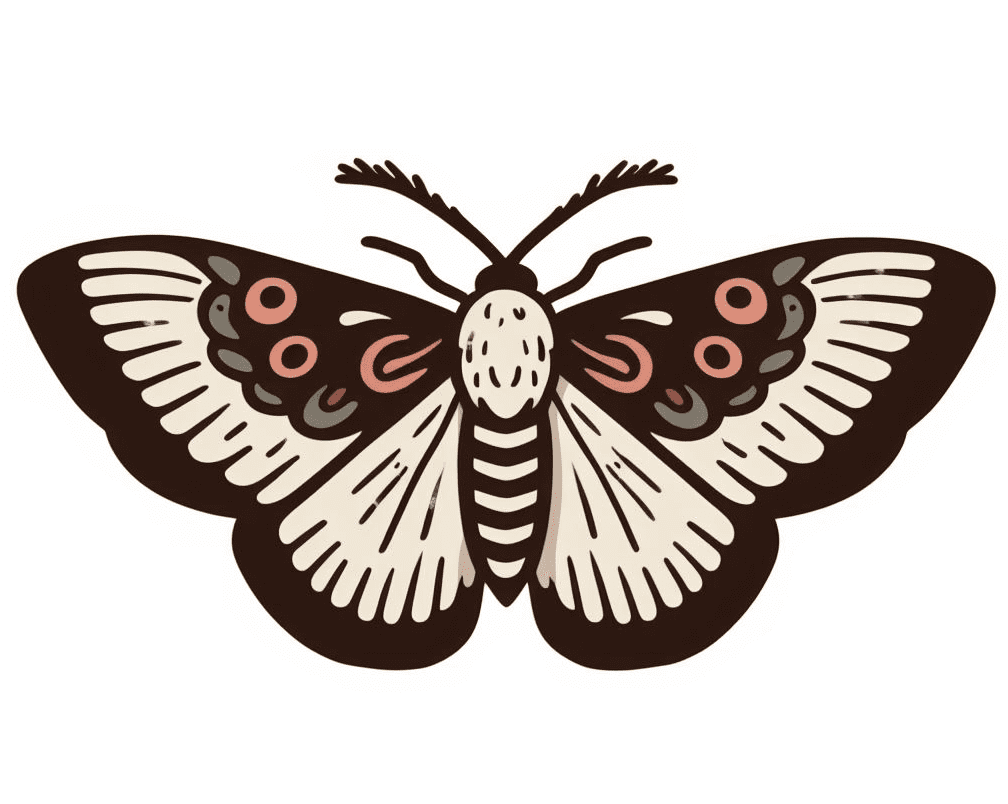 Moth HD Clipart