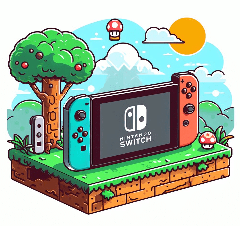 Nintendo Switch Clipart Image