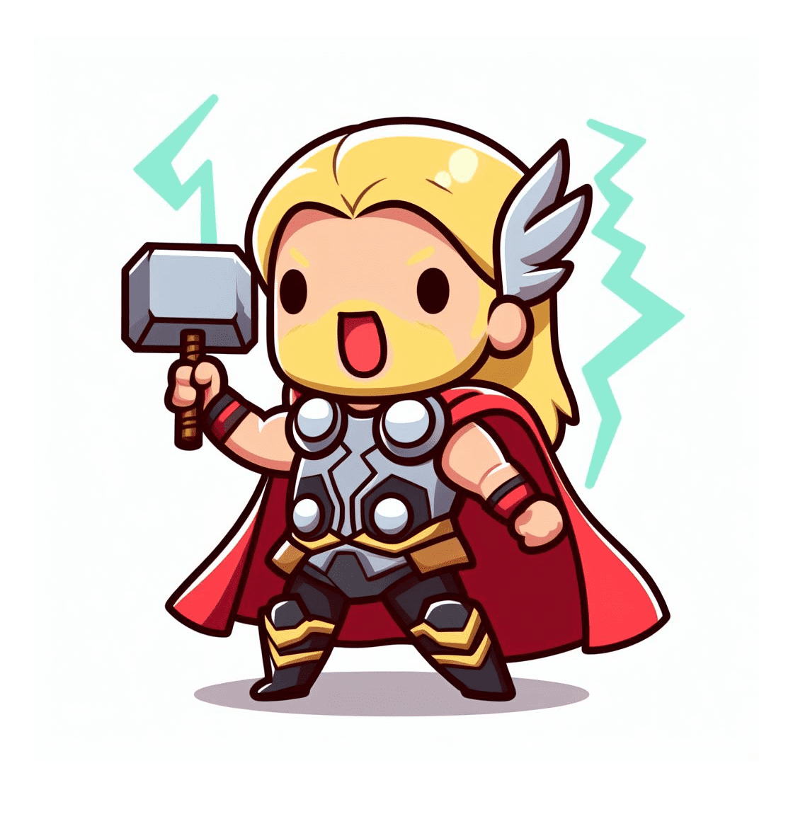 Thor Cute Clipart
