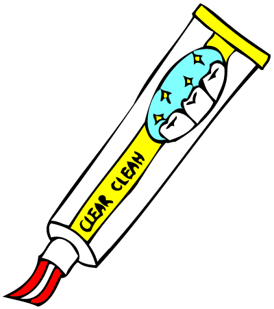 Toothpaste Clipart Image