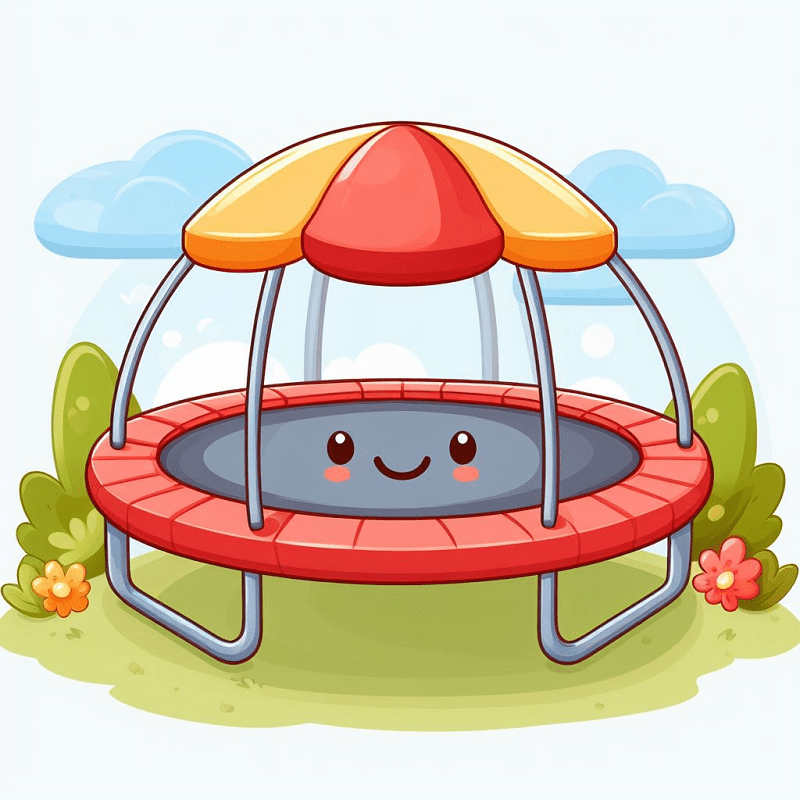 Trampoline Clipart Free Image