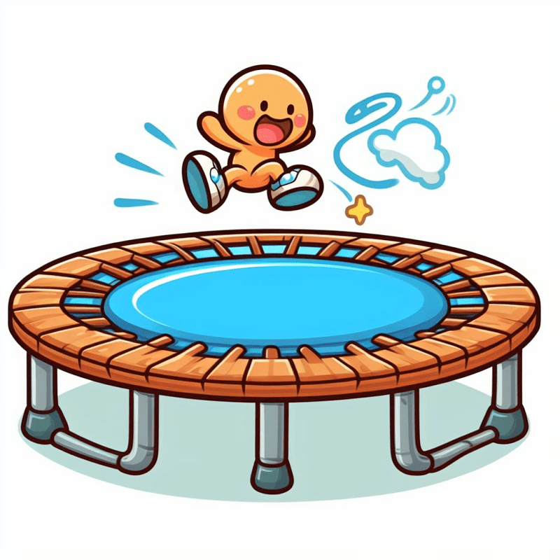 Trampoline Clipart Png Photo