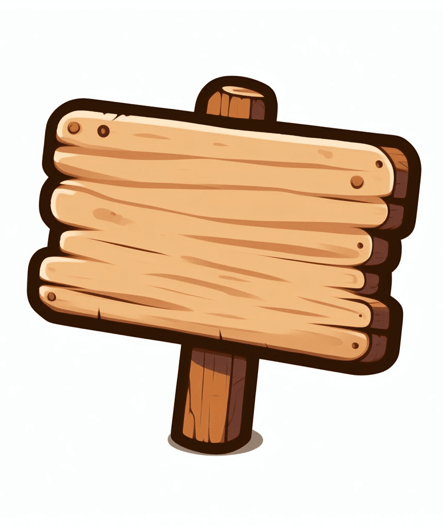 Wooden Sign Clipart Download