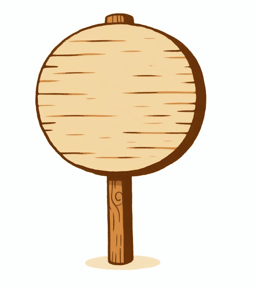 Wooden Sign Clipart Free Image