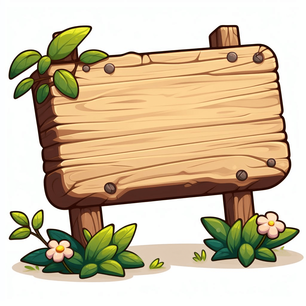 Wooden Sign Clipart Png