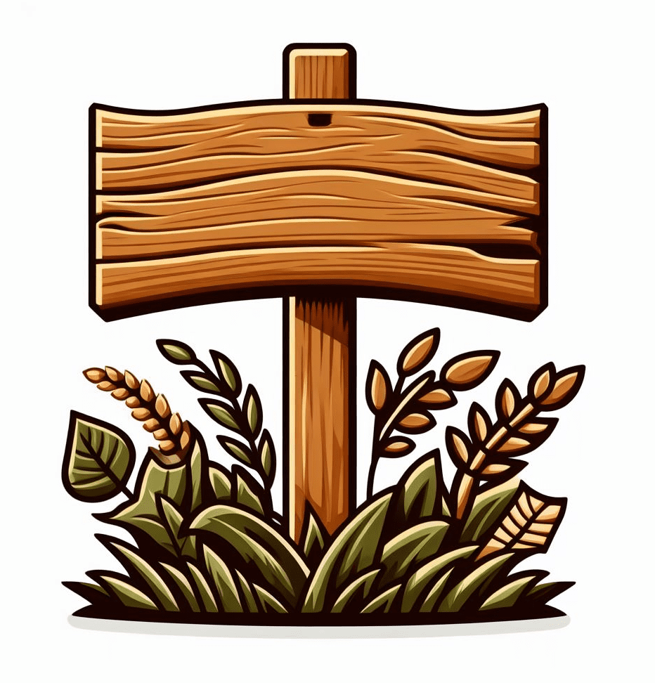 Wooden Sign HD Clipart