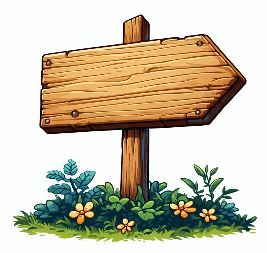 Wooden Sign Png Clipart