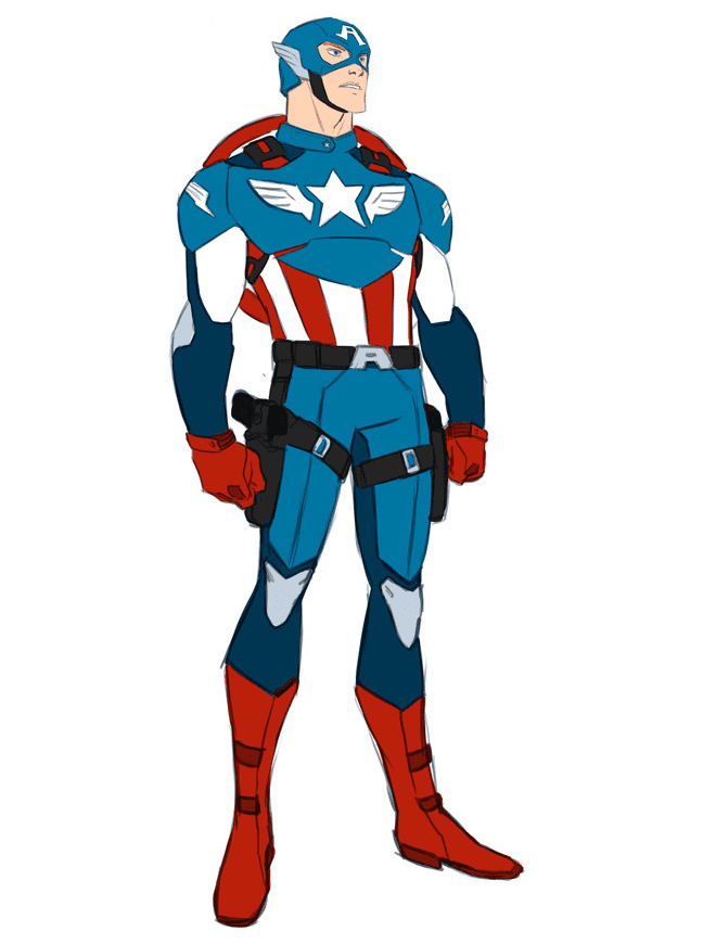 Captain America Clipart For Free