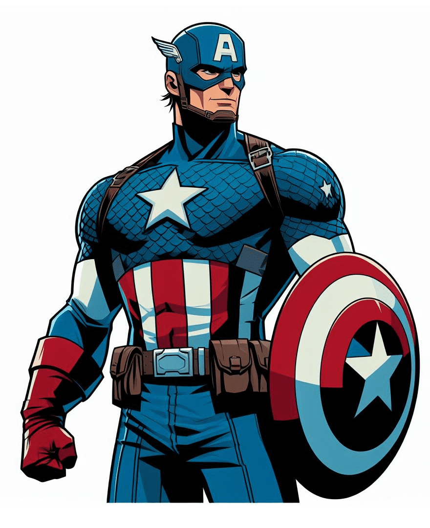 Captain America Clipart Free Image
