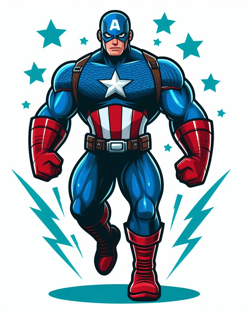 Captain America Clipart Free Picture