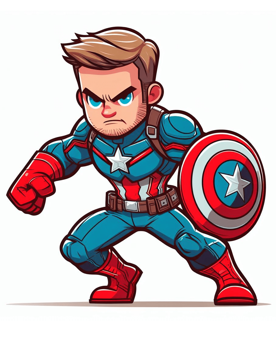 Captain America Clipart Free Pictures