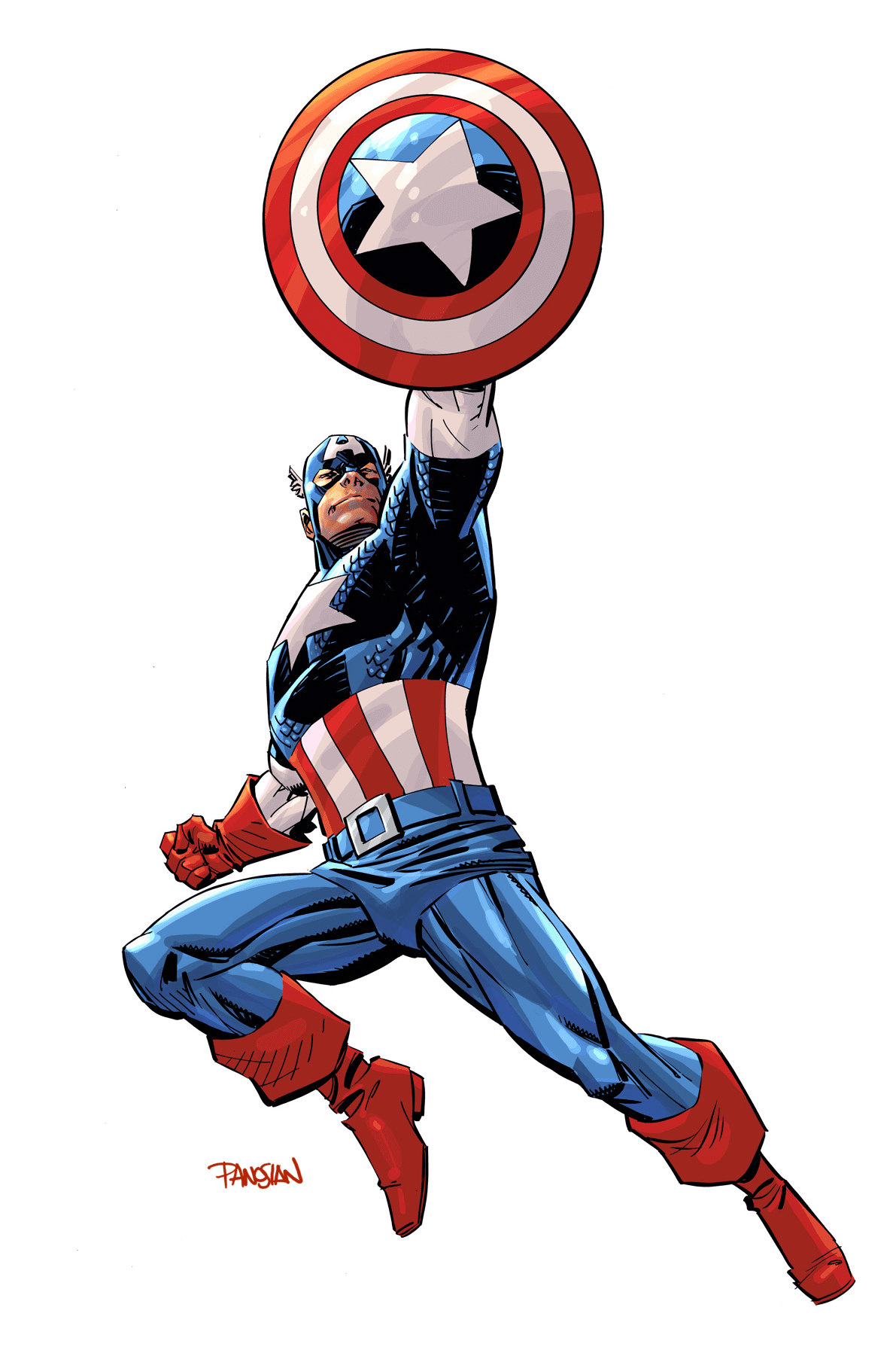 Captain America Clipart Image