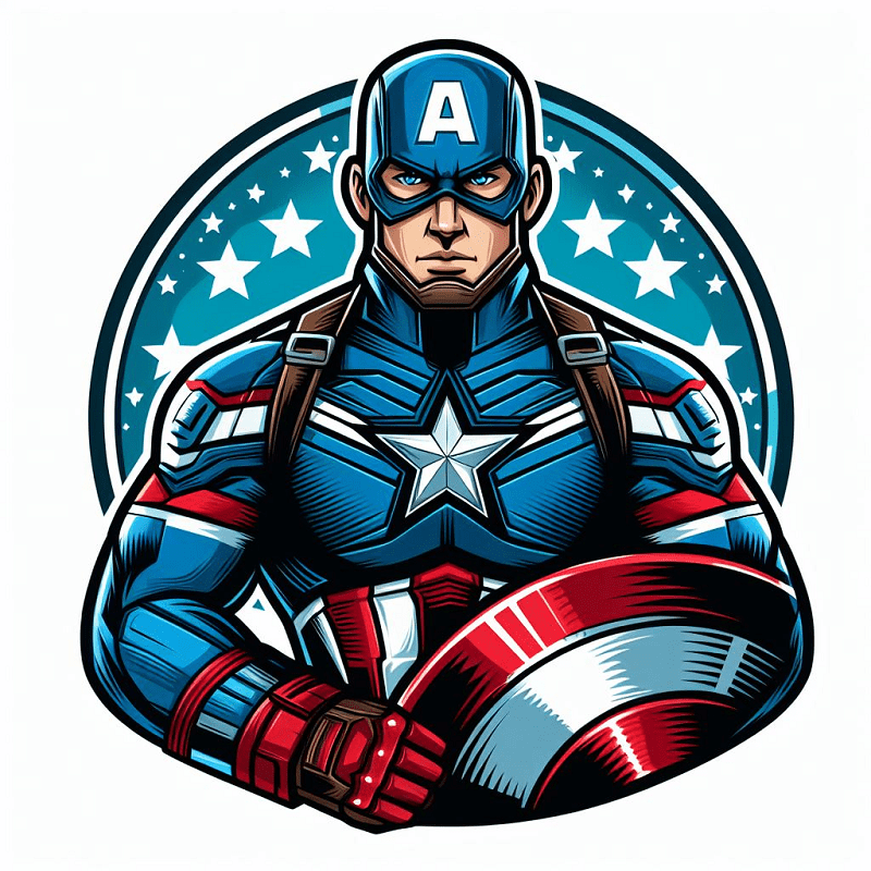 Captain America Clipart Photo