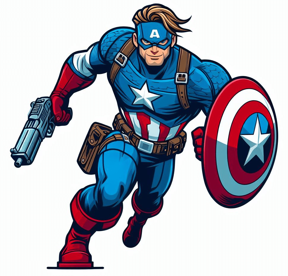 Captain America Clipart Pictures