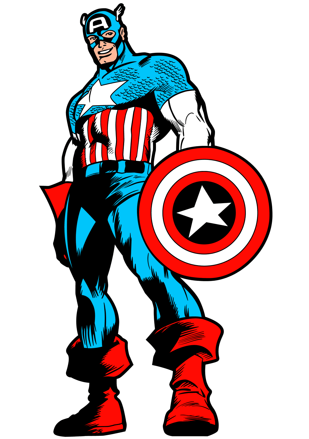 Captain America Clipart Png Picture
