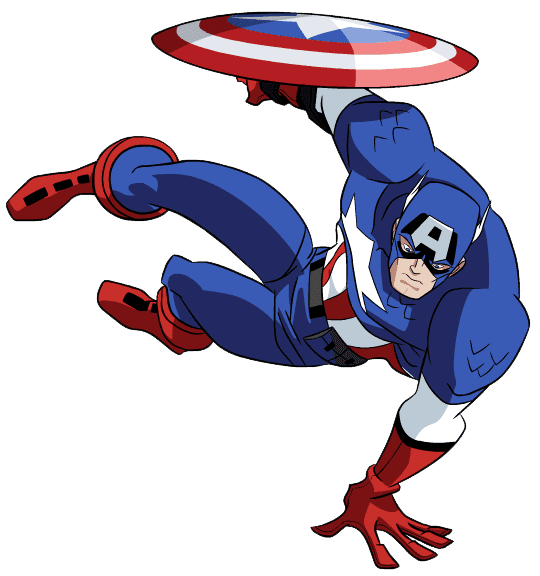 Captain America Clipart Transparent Background