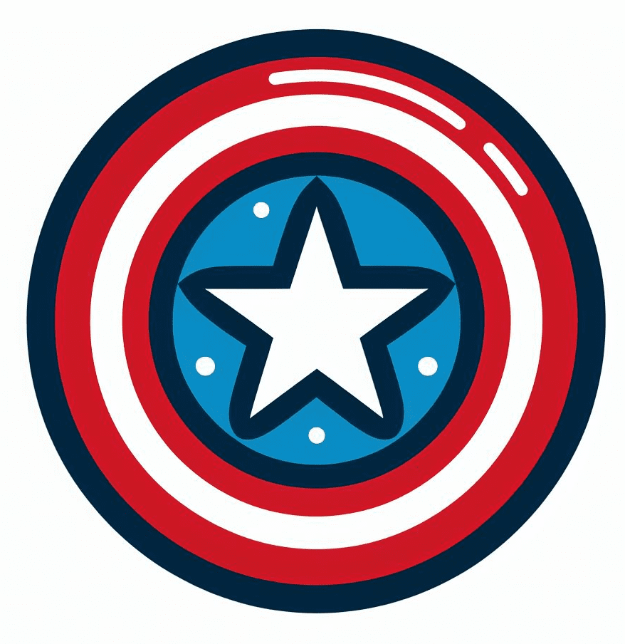 Captain America Shield Clip Art