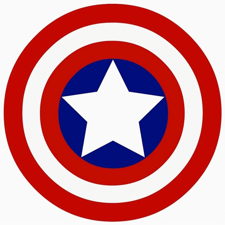 Captain America Shield Clipart Free