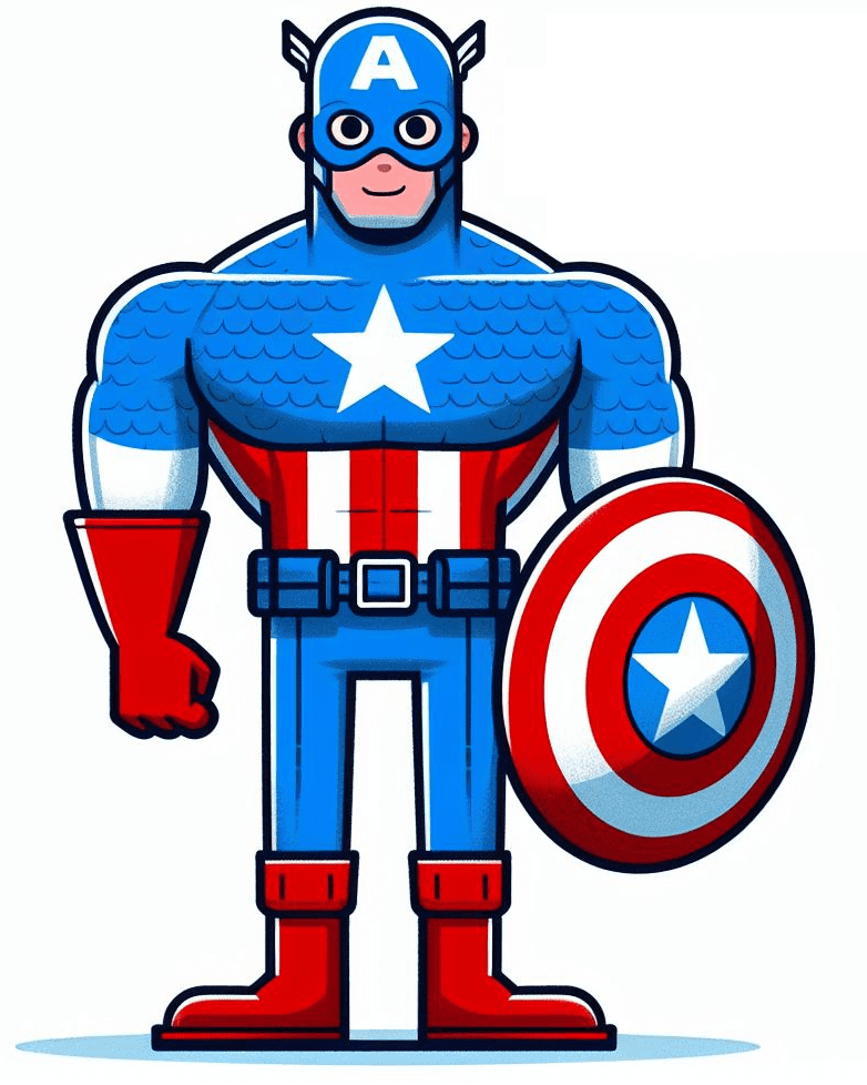 Clipart Captain America