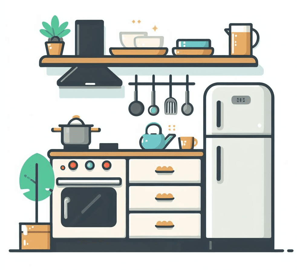 Clipart of Kitchen