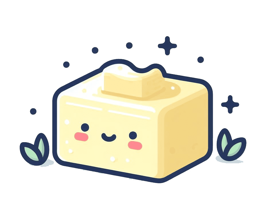 Cute Butter Clipart Transparent