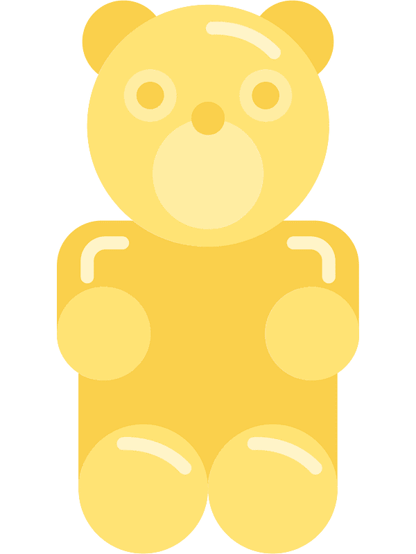 Gummy Bear Clipart Transparent Background