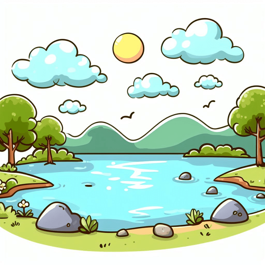 Lake Clip Art
