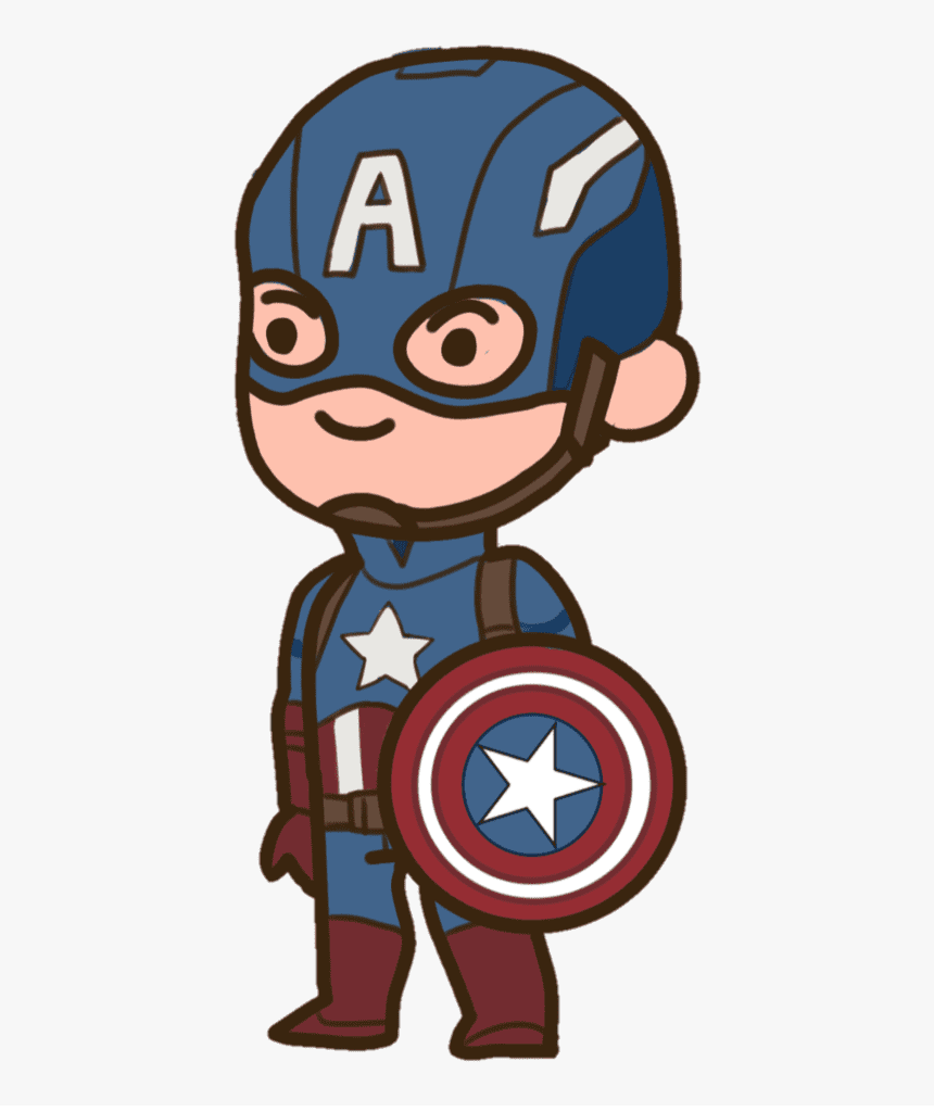 Superhero Captain America Clipart