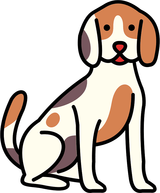 Beagle Dog Clipart Transparent Background