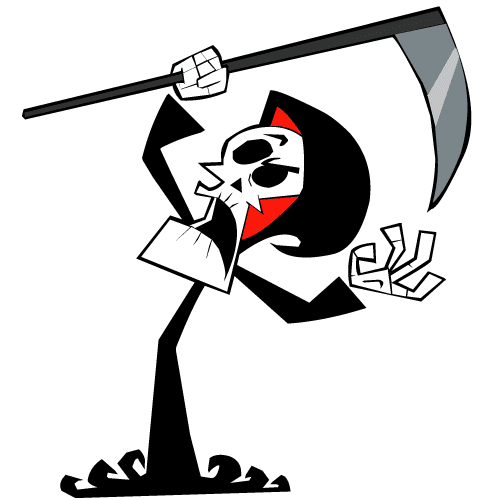 Cartoon Grim Reaper Clipart