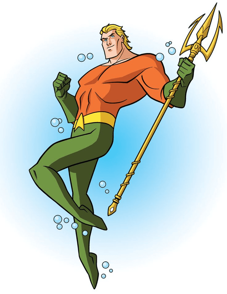 Clipart of Aquaman