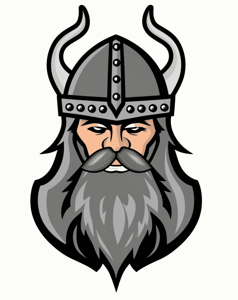 Clipart of Viking