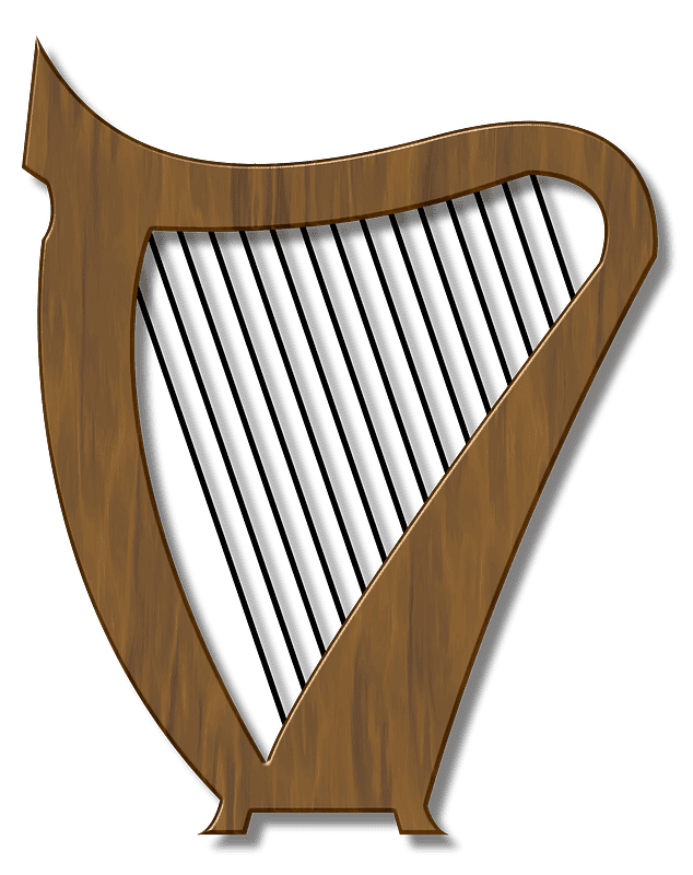 Download Harp Clipart Transparent