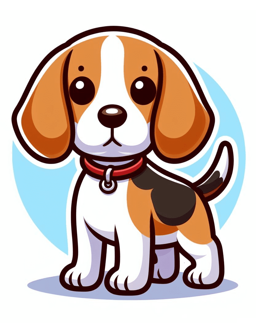 Free Beagle Dog Clipart