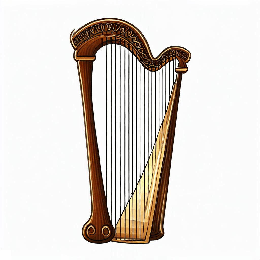 Harp Clipart Images