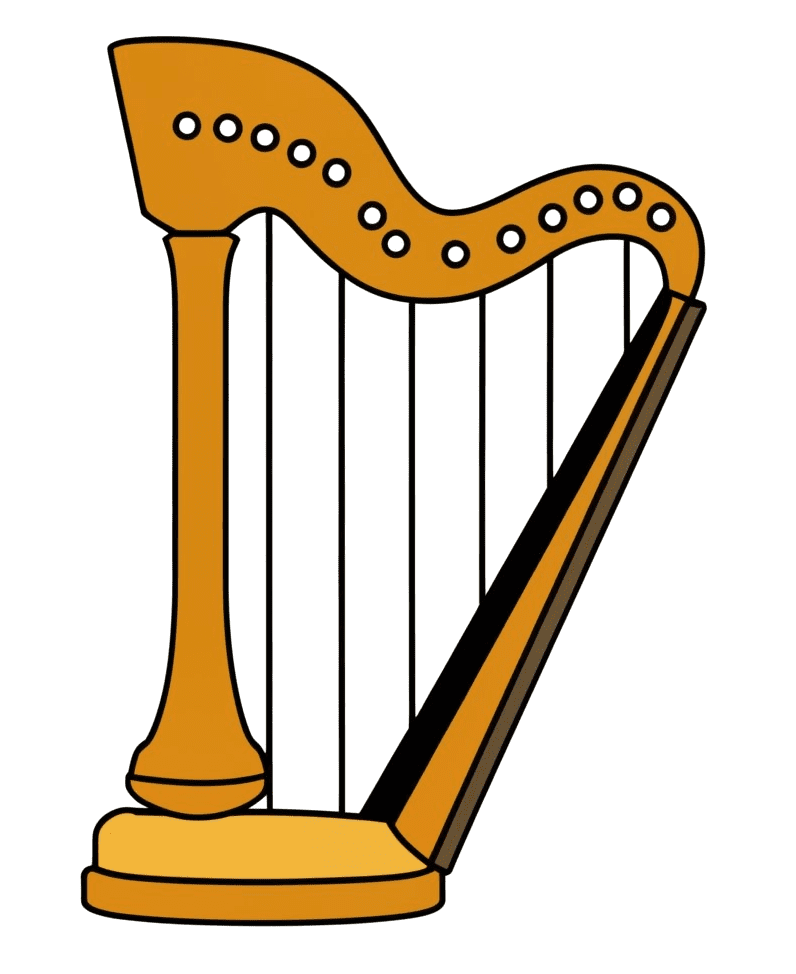 Harp Clipart Png Download