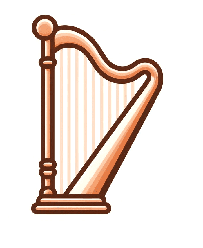 Harp Clipart Png Image