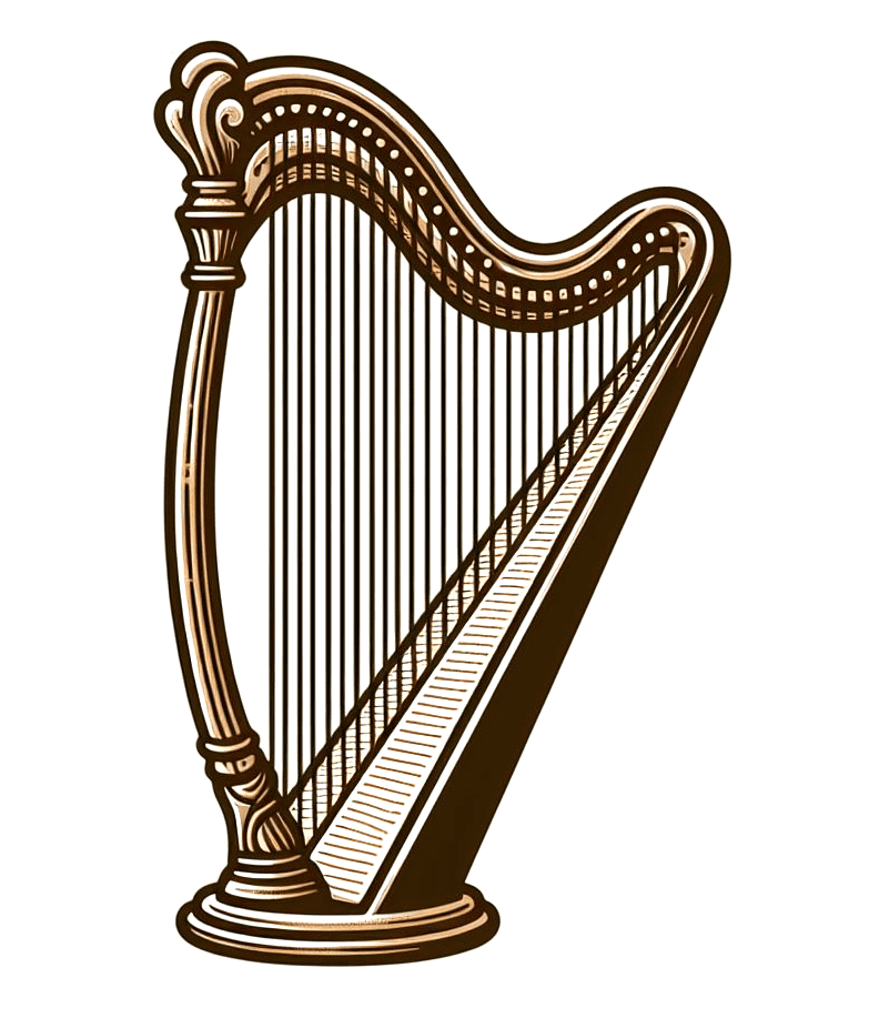 Harp Clipart Png Photo