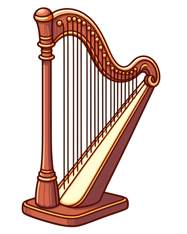 Harp Clipart Png Picture