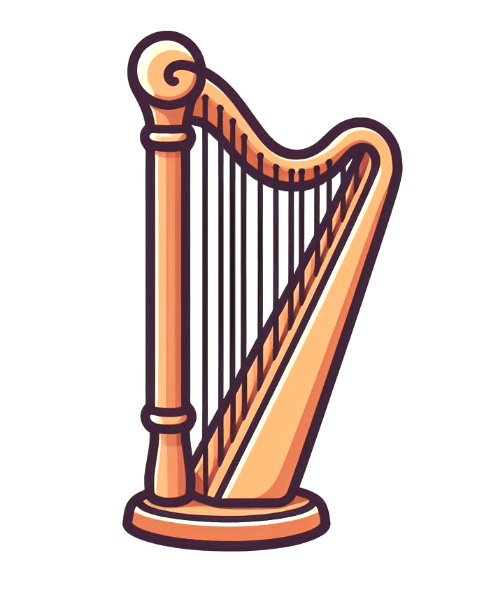 Harp Png Clipart