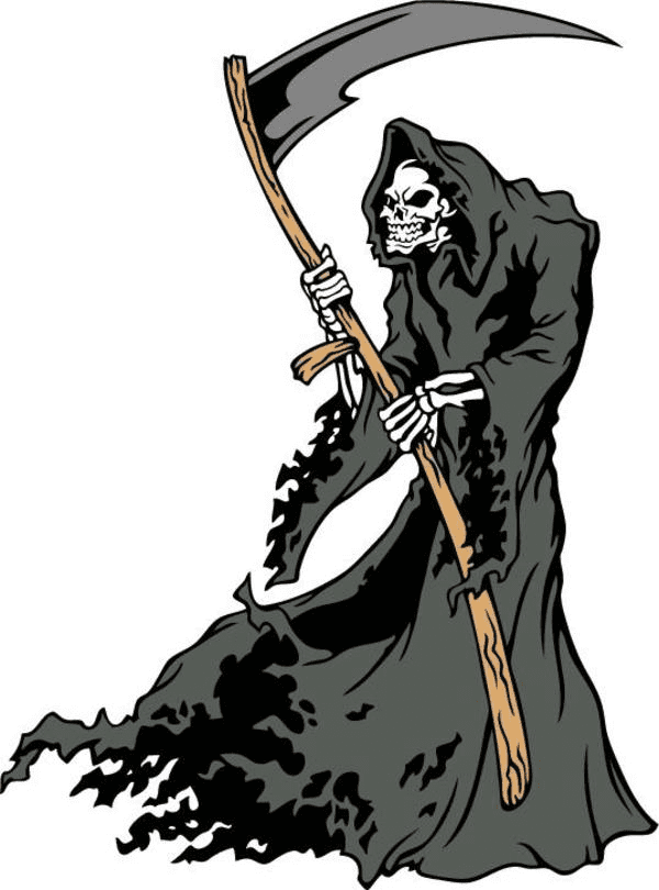 Scary Grim Reaper Clipart