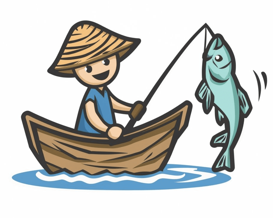 A Fisherman Clipart