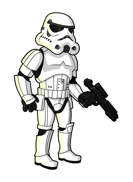 A Stormtrooper Clipart