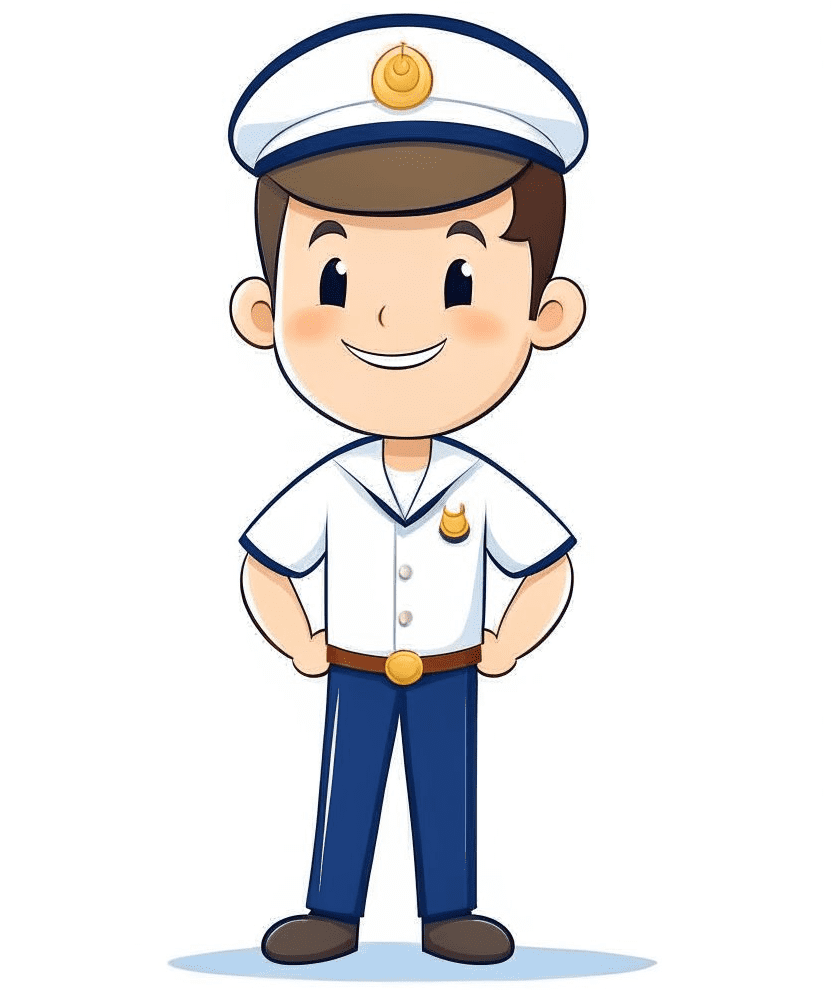 Cartoon Sailor Clipart